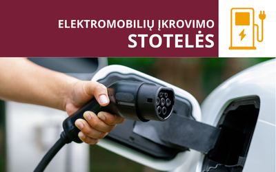 JURIDINIŲ ASMENŲ PRIVAČIŲ ELEKTROMOBILIŲ ĮKROVIMO PRIEIGŲ ĮRENGIMO DARBOVIETĖSE